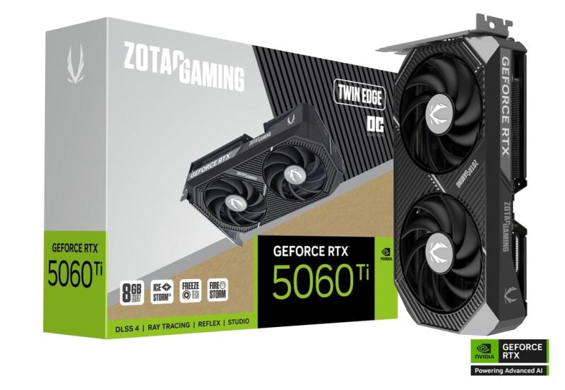GeForce RTX 5060 Ti 8GB Zotac: Scopri la scheda video OC