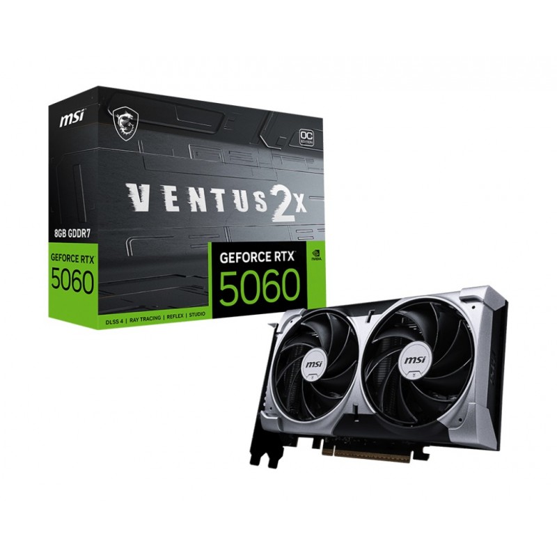 MSI GeForce RTX 5060 8GB Ventus 2X OC: Scopri la Scheda Video