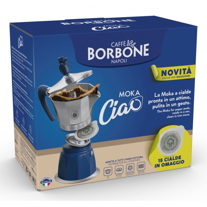 Caffettiera Borbone MokaCiao Induzione 3 Tazze | Offerta