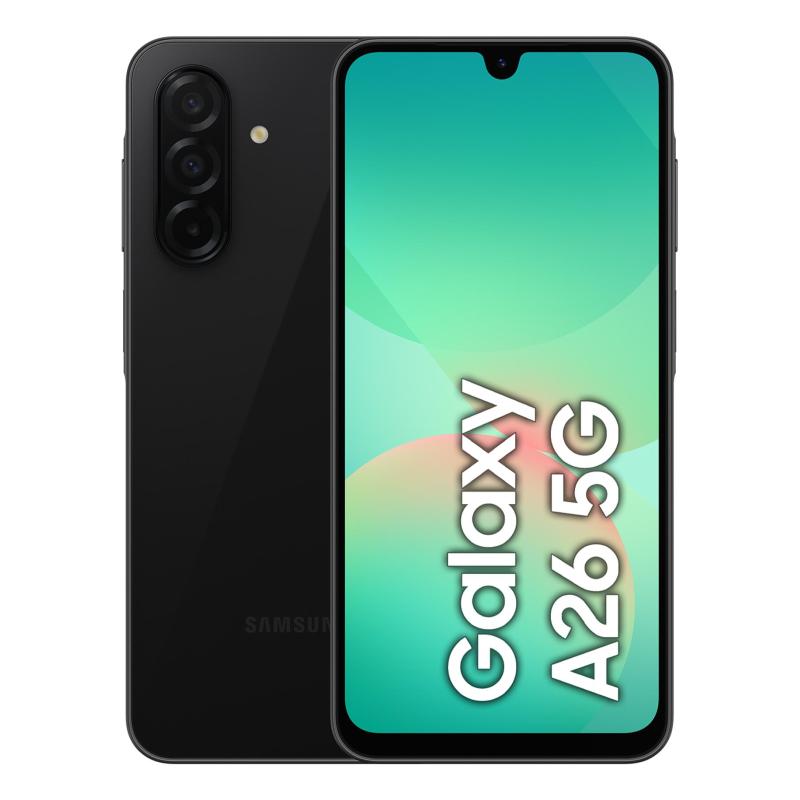 Smartphone Samsung Galaxy A26 5G 128GB Nero | Nuovo