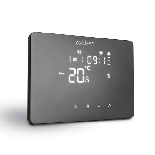 Cronotermostato Wi-Fi Avidsen Nero | Offerta Affidabile