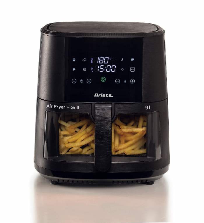 Scopri Ariete Airy Fryer Digital 9 Lt Friggitrice ad Aria