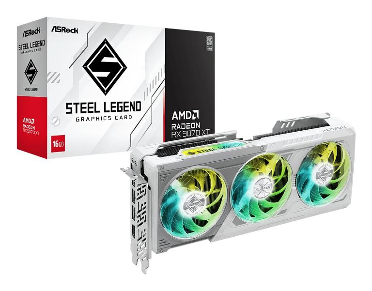 ASRock Radeon RX 9070 XT Steel Legend 16 GB | Offerta