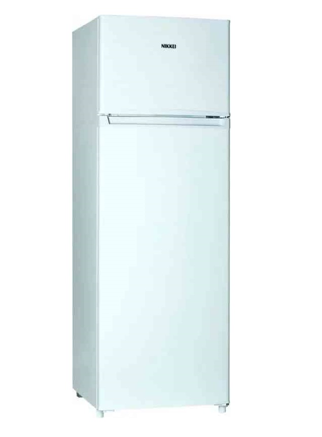Frigorifero Nikkei KNDP240 Offerta | Doppia Porta 204L Bianco