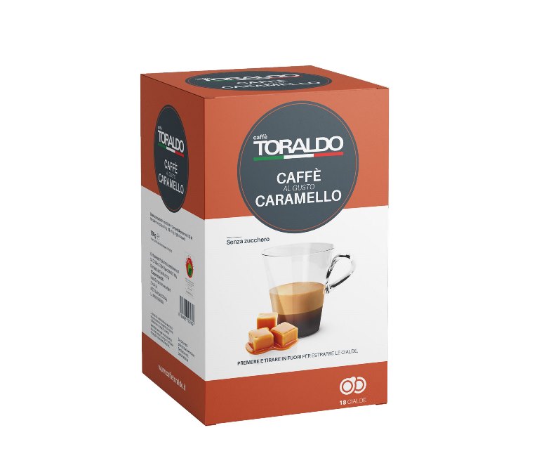 Cialde Toraldo Caffè al Caramello ESE 44 mm: Scopri l'Offerta