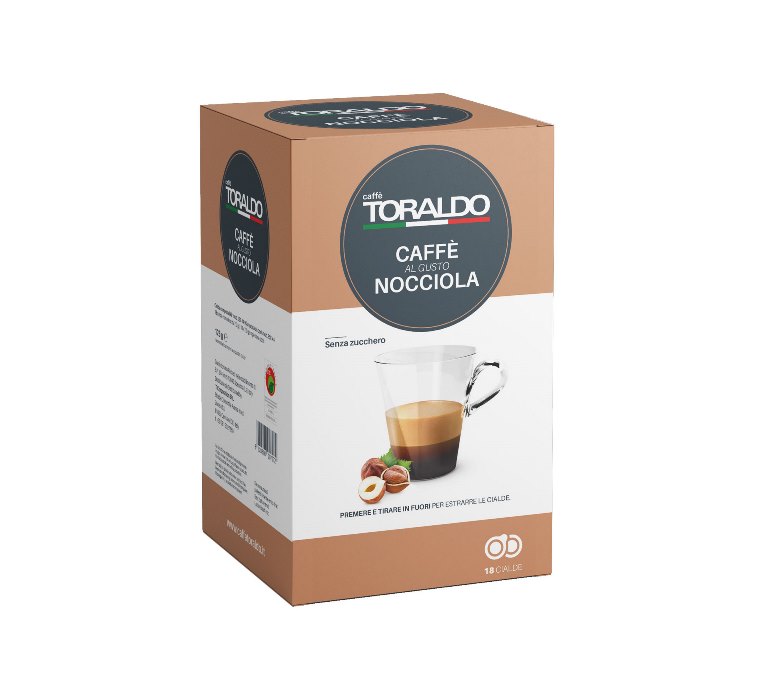 CIALDE SOLUBILI ESE 44MM CAFFE' ALLA NOCCIOLA 18 PZ (303099)