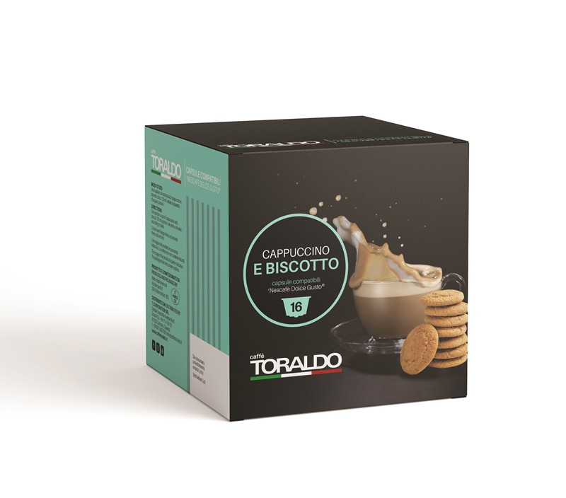 Capsule Toraldo Cappuccino e Biscotto Dolce Gusto | Offerta