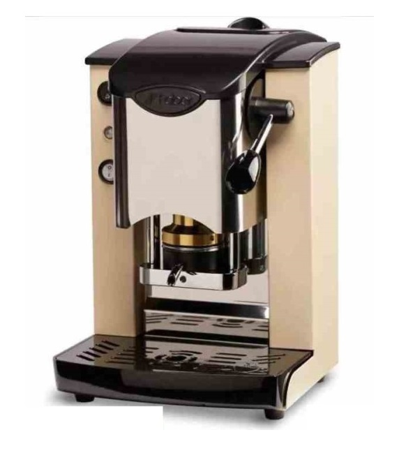 Scopri Macchina Caffรจ Cialde Faber Slot Inox Sabbia Nero