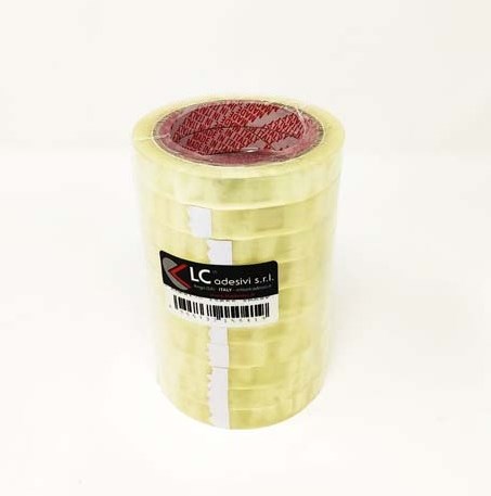 Nastro Adesivo Trasparente 15mm LC 10 Pezzi | Conveniente