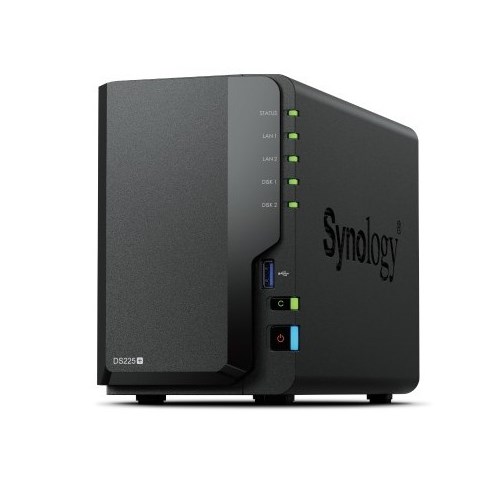 NAS DISKSTATION DS225+ NERO 2 VANI