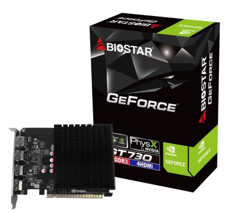 Scheda Video Biostar GeForce GT 730 4GB | Offerta Omnicenter
