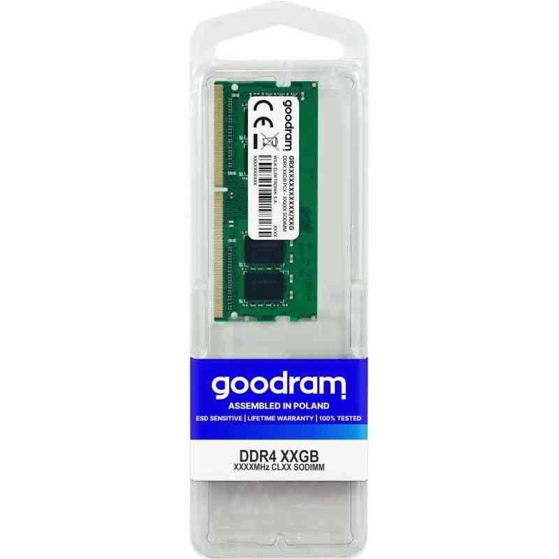 Memoria RAM 16 GB DDR4 Goodram 3200 MHz per Notebook | Offerta