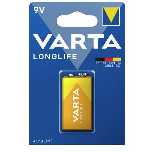 Batteria Varta Longlife 9V Alcalina Originale | Omnicenter
