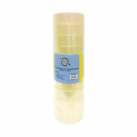 Nastro Adesivo Trasparente 15mm x 33mt 10 Pezzi | Offerta