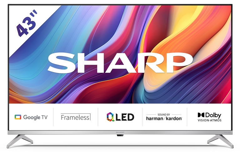 Smart TV Sharp 43" QLED 4K Ultra HD 43GP6265E | Offerta