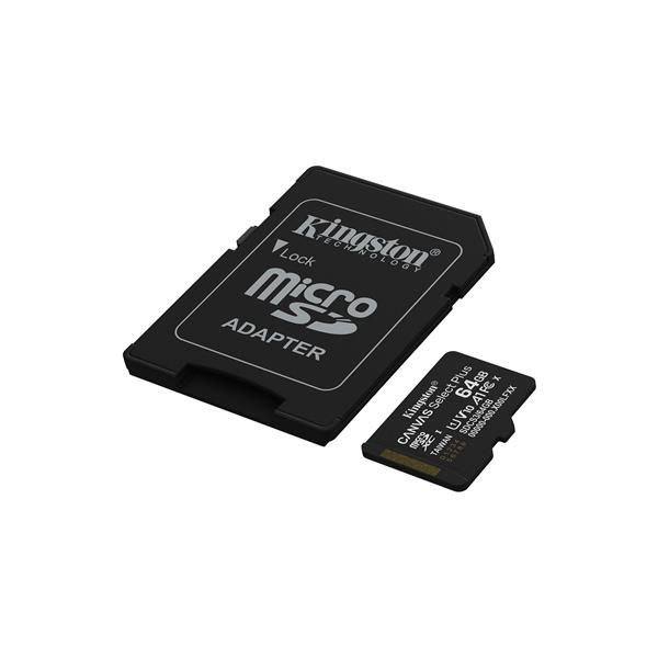 MicroSDXC 64GB Kingston Canvas Select Plus | Offerta Omnicenter