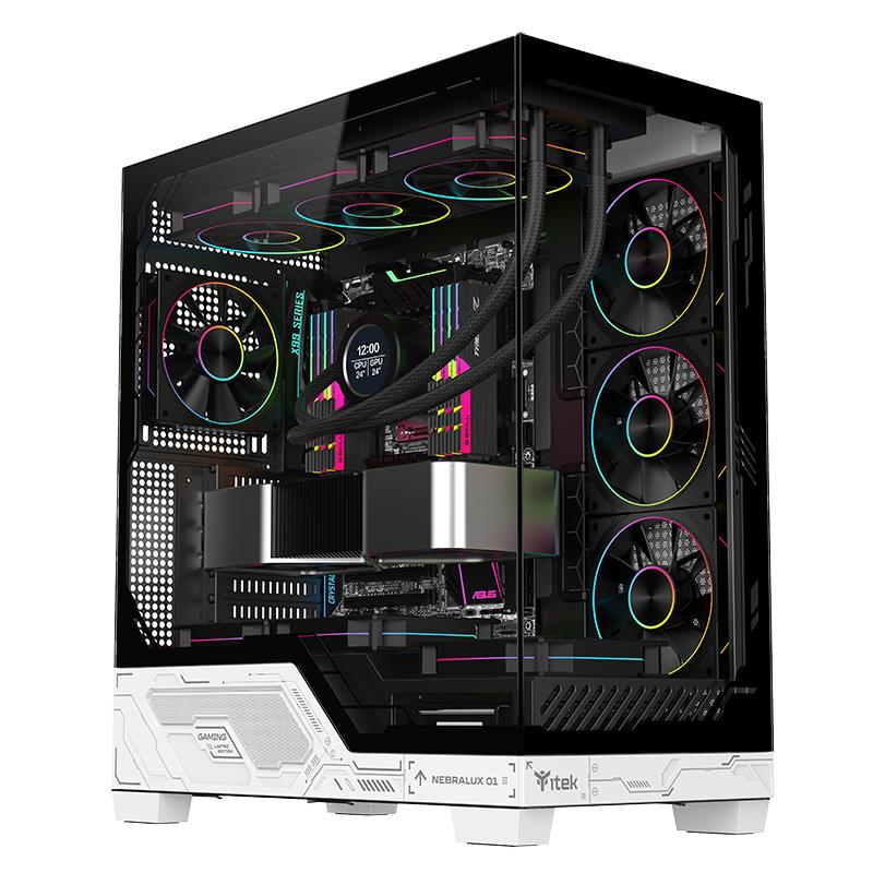 Case Itek Nebralux 01 ARGB: Scopri il Gaming Tower ATX