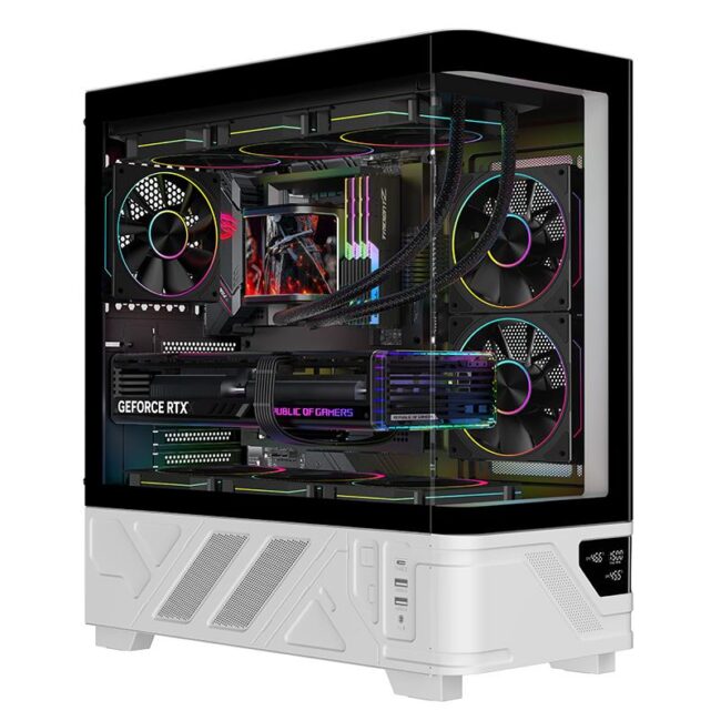 Case Gaming Tower Itek Netron Curved ARGB | Offerta Omnicenter