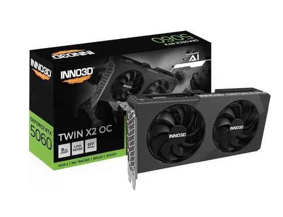 GeForce RTX 5060 8GB Inno3D: Scopri la scheda video GDDR7