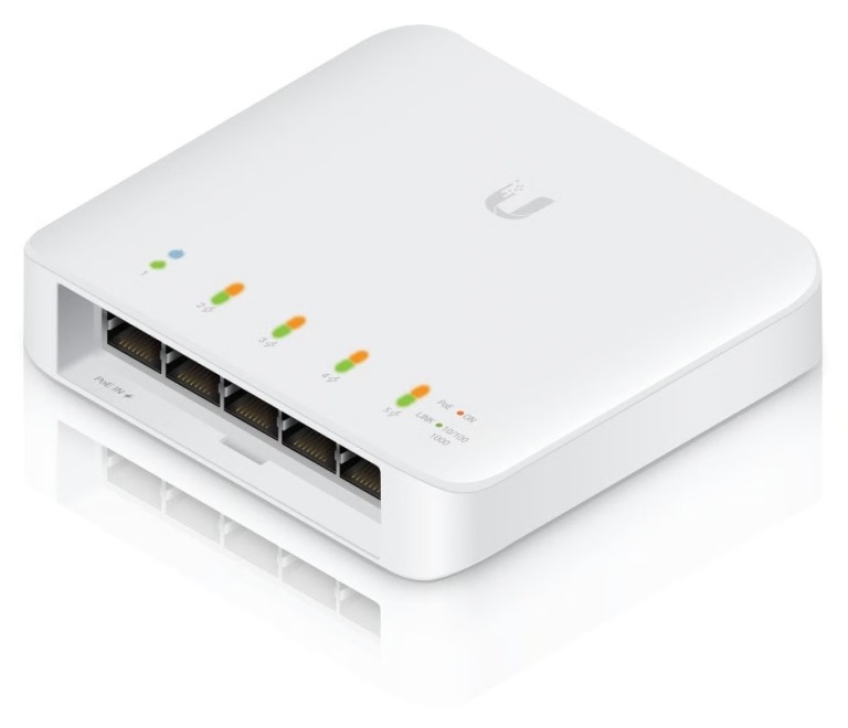 Switch Ubiquiti UniFi USW-Flex 5 Porte PoE | Professionale