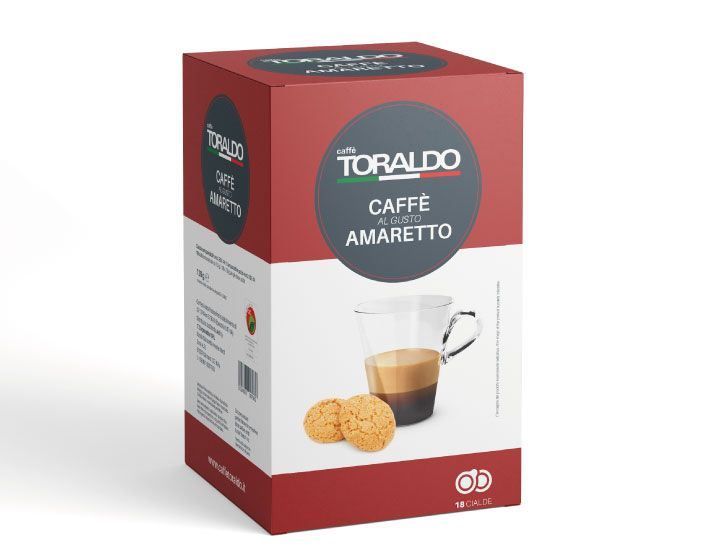 Cialde Caffè Toraldo Amaretto ESE 44mm 18 Pz | Offerta