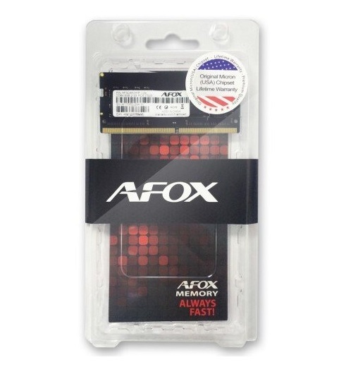 Memoria RAM SO-DIMM Afox 8GB DDR4 2666MHz | Affidabile