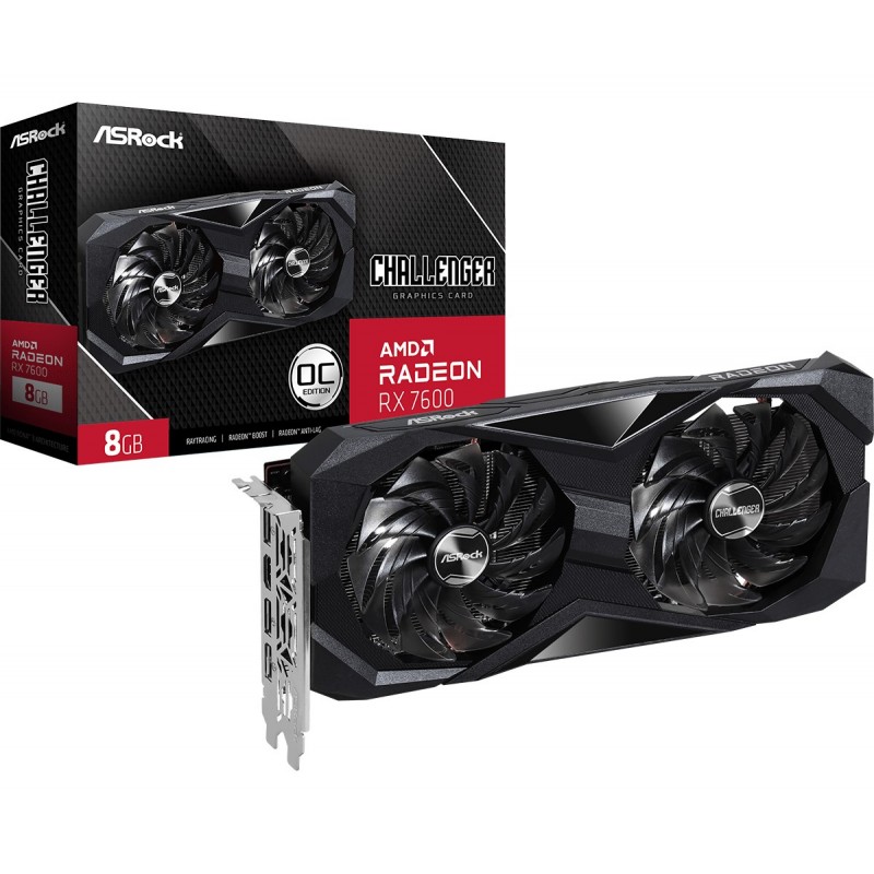 Scheda Video Asrock Radeon RX 7600 OC 8GB | Offerta Omnicenter