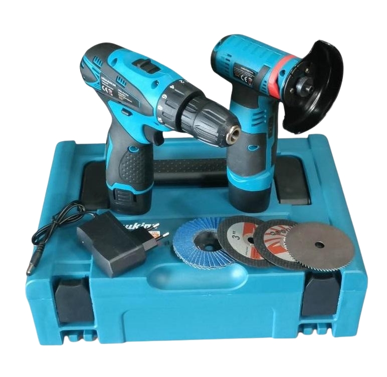Kit Trapano e Smerigliatrice Mukins 12V Offerta | Omnicenter