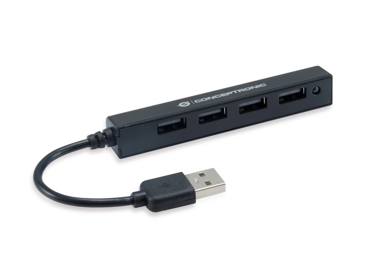 Hub USB 2.0 a 4 Porte Conceptronic | Offerta Omnicenter