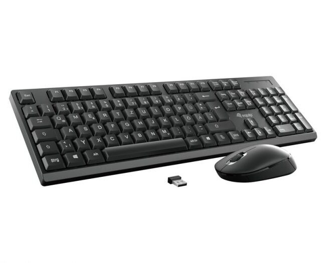 Kit Tastiera e Mouse Wireless Equip Nero IT | Offerta Omnicenter