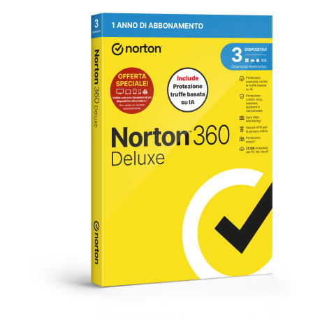 Norton 360 Deluxe 2026 Antivirus | Offerta e Sicurezza