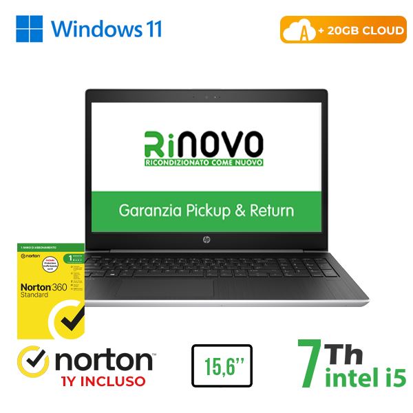 HP 450 G5 Ricondizionato i5 8GB 512GB SSD Win 11 | Affidabile
