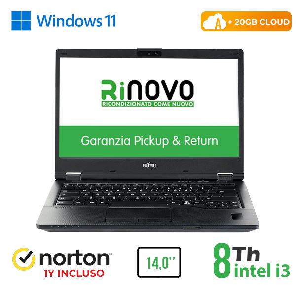 Notebook Fujitsu E549 Offerta Ricondizionato Windows 11 Pro