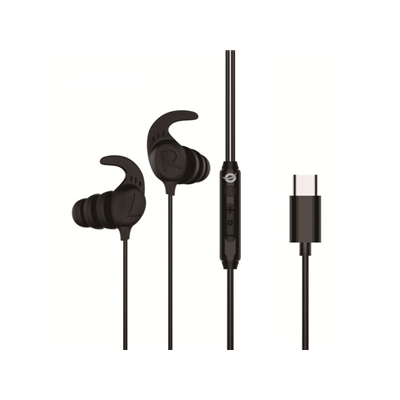 Auricolari Type-C Conceptronic Brendan05B Nero | Offerta