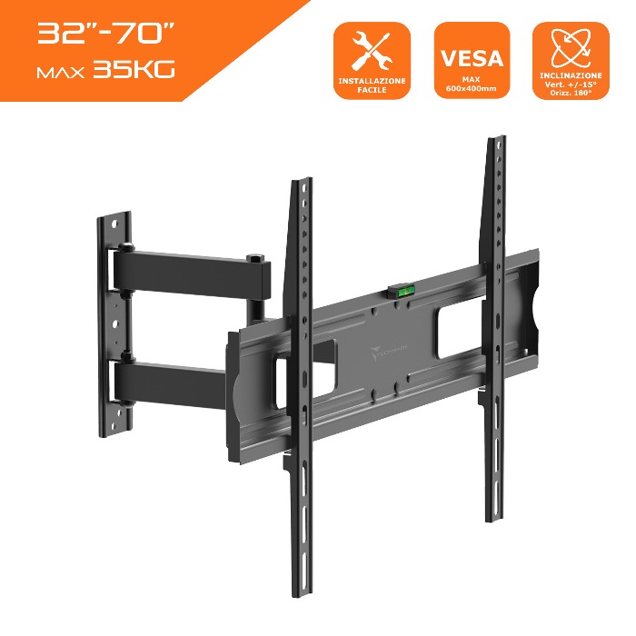 Staffa Supporto TV 32-70 Techmade | Offerta Omnicenter