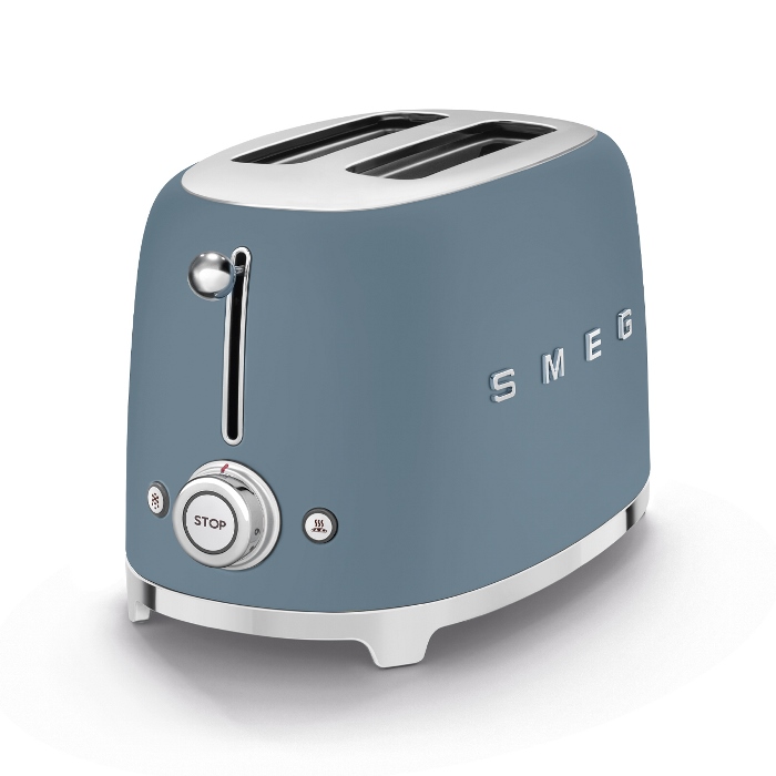 Tostapane Smeg Blu Opaco Stile Anni 50 | Offerta Omnicenter