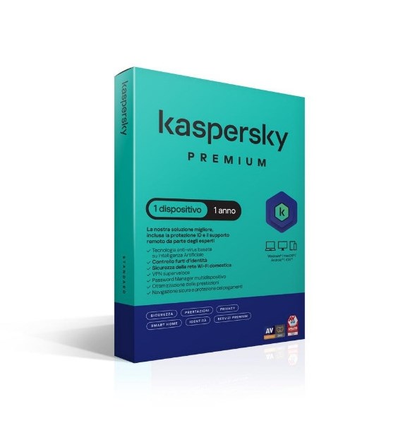 Kaspersky Antivirus Premium 1 Anno: Offerta Originale