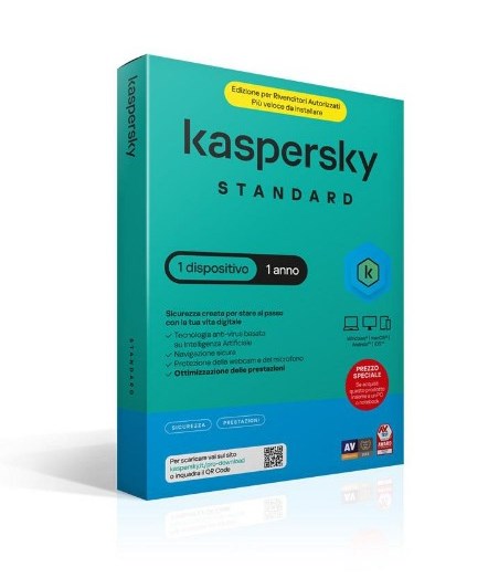 Kaspersky Standard 1 Anno 1 Dispositivo | Offerta Omnicenter