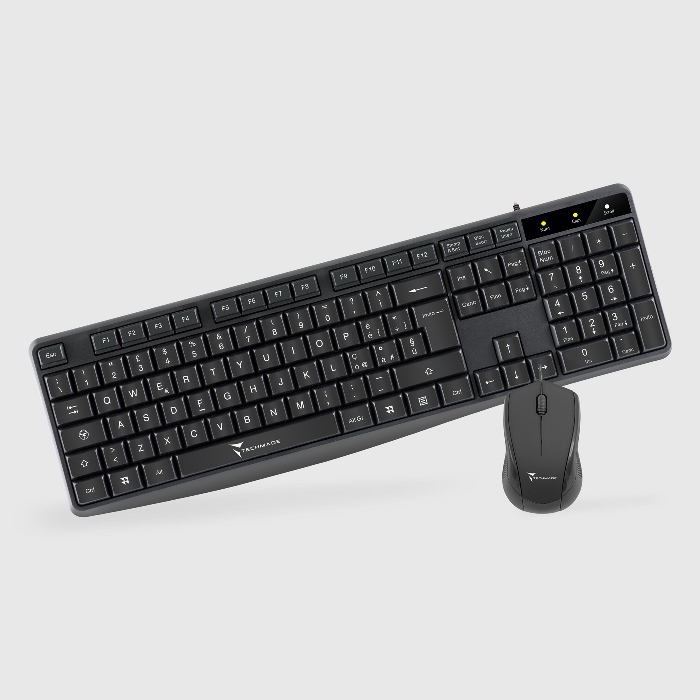 Offerta Kit Tastiera e Mouse Techmade USB TM-KM002 Nero