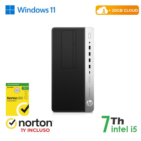 PC HP 600-800 G3 Tower Ricondizionato i5 | Affidabile
