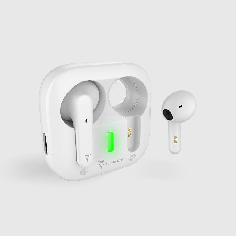 Auricolari Bluetooth Techmade Bianchi Offerta | Omnicenter