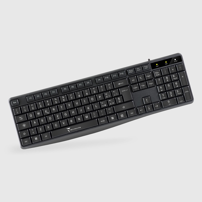 Tastiera Techmade TM-K002 USB Nera | Offerta Omnicenter