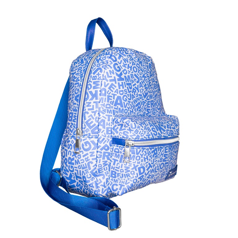 Nuovo Zaino Techmade Love Kids Write Blu con Tracker
