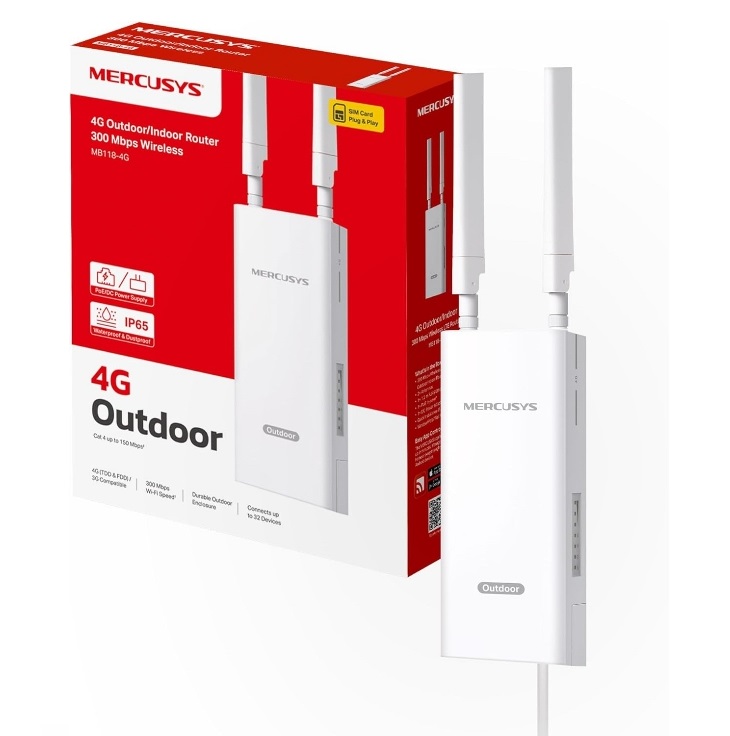 Router Wi-Fi 4G Mercusys MB118-4G Offerta | Omnicenter