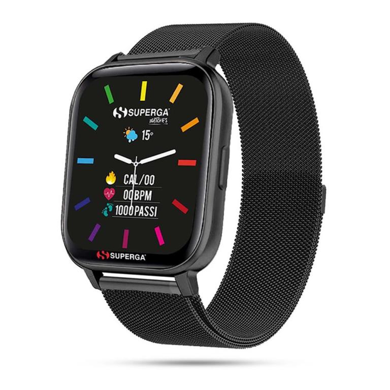 Smartwatch Superga SWT-STC013 Nero | Scopri l'Offerta
