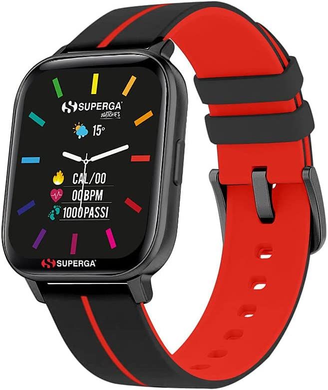 Smartwatch Superga Ink Nero Rosso: Scopri l'Offerta
