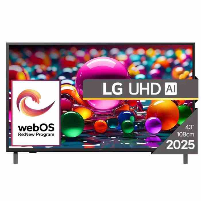 Smart TV LG 43" 43UA75003LA 4K WebOS | Offerta Omnicenter