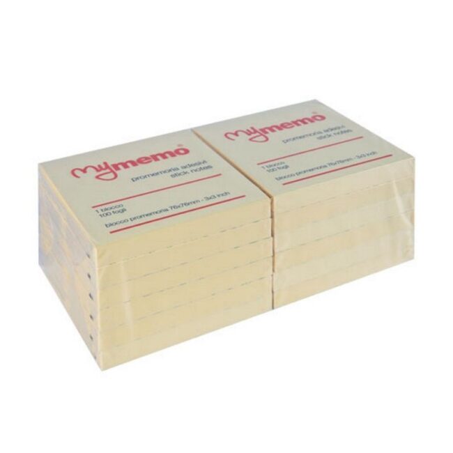 Post-It Gialli 76x76 Mymemo 12 Pezzi Offerta