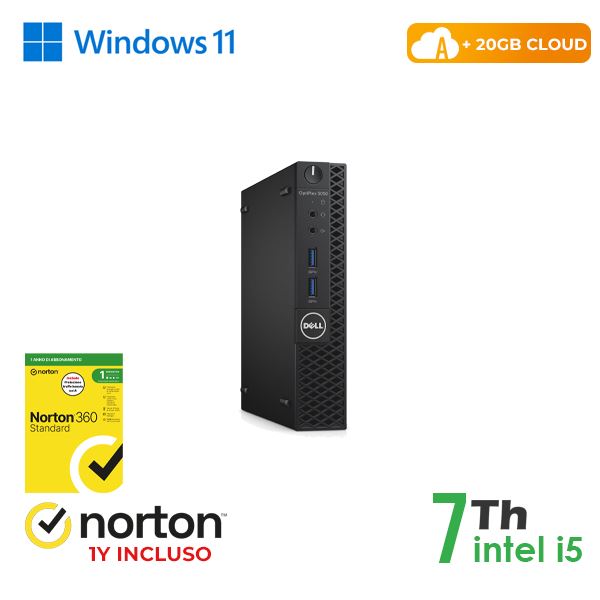 PC Mini Dell Optiplex 3050 i5 16GB SSD Win 11 Pro Garantito