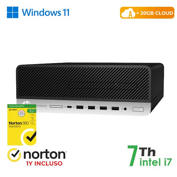 PC HP 600-800 G3 SFF i7 Ricondizionato Garantito | Omnicenter